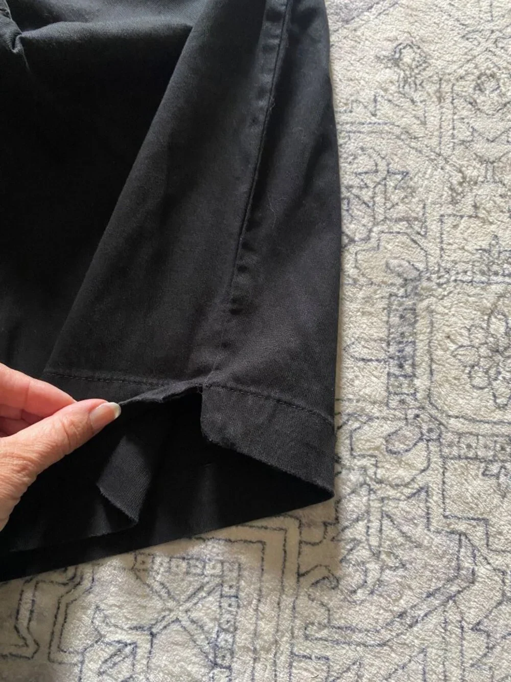 George button zipper